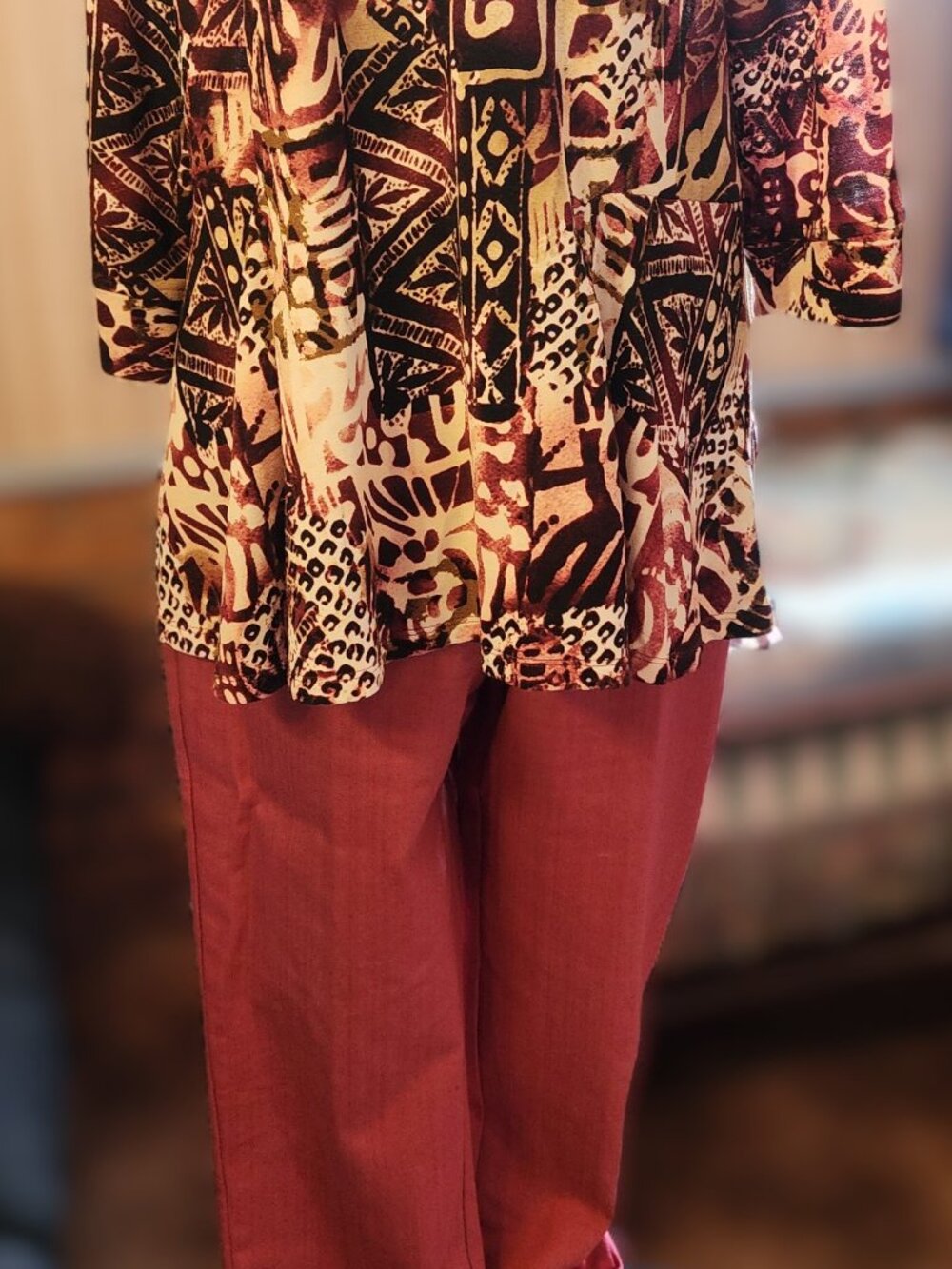 N Touch 2 piece Pant Size 8 and Shirt Size L
